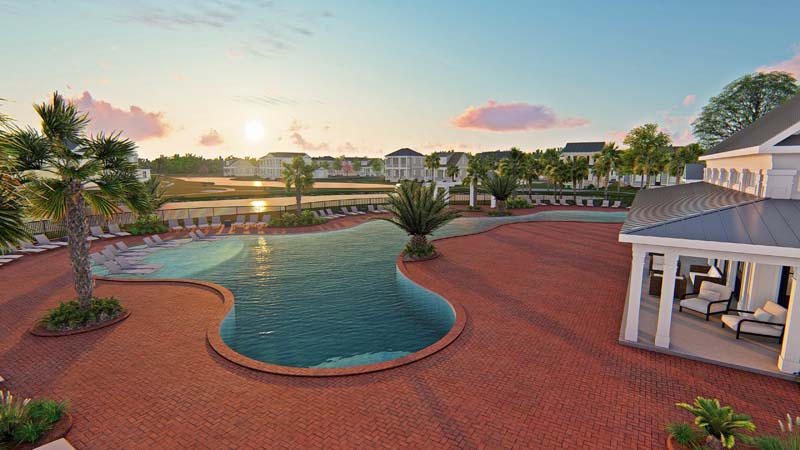 Living Dunes Clubhouse View