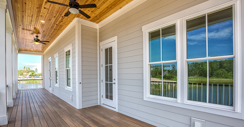 viwinco windows are a standard on living dunes homes