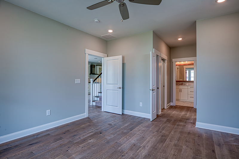 Master bedroom to bathroom